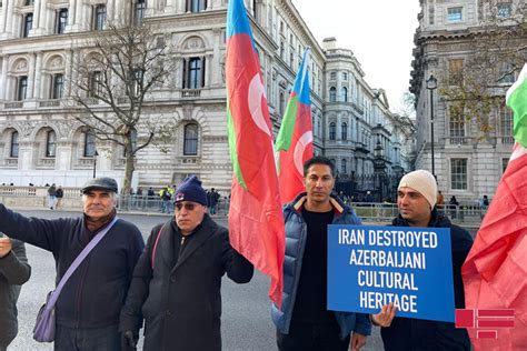 A Support Action For South Azerbaijanis Was Held In London Daily News
