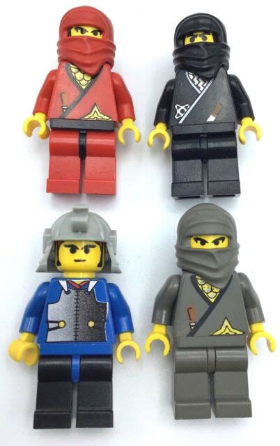 Lego Vintage Ninja Minifigures Authentic Castle Figures Ninja Minifig