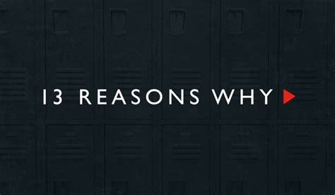 High schooler hannah baker kills herself, leaving behind tapes to tell 13 people, a.k.a. "13 Reasons Why" title card, from Netflix screen capture ...