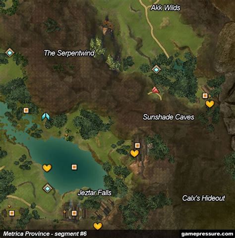 Metrica Province Maps Guild Wars 2 Game Guide Gamepressure