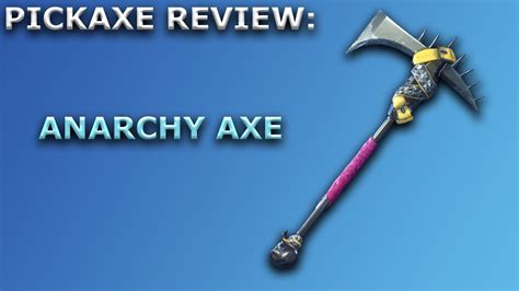 Fortnite is trash this doesn't belong here. Anarchy Axe Pickaxe Review + Sound Showcase! ~ Fortnite ...
