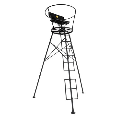 Muddy Outdoors 124 Two Man Hunting Tripod Tree Stand