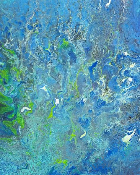 Coral reef painting by xxcystalthewolfxx on deviantart. Coral Reef, Original Abstract Painting, Acrylic | Artfinder