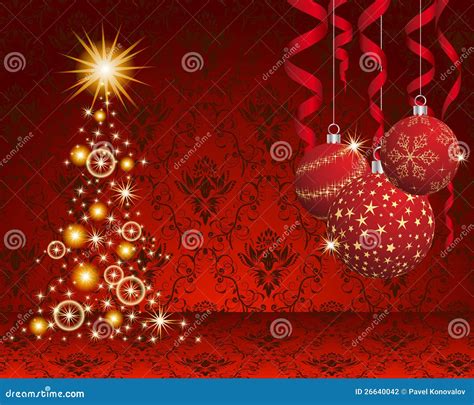 Christmas And New Year Background Stock Photography Image 26640042