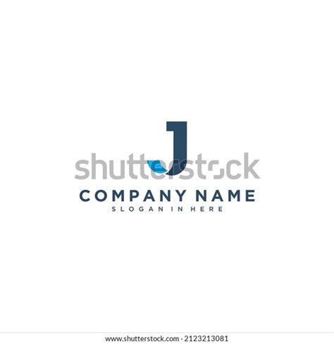 Creative Letter J Logo Design Stock Vector Royalty Free 2123213081
