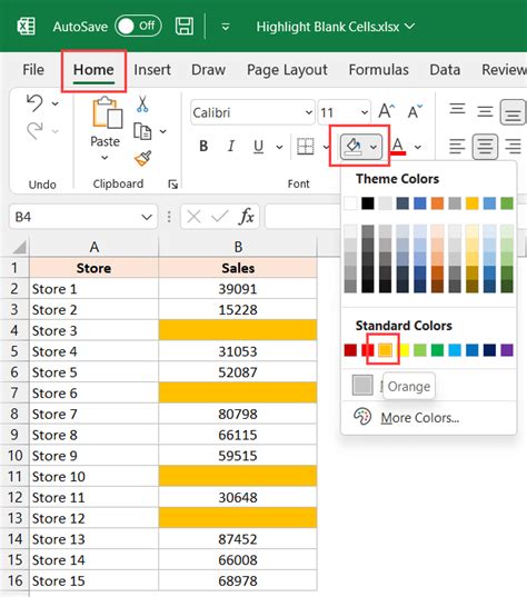 How To Highlight Blank Cells In Excel 3 Easy Methods