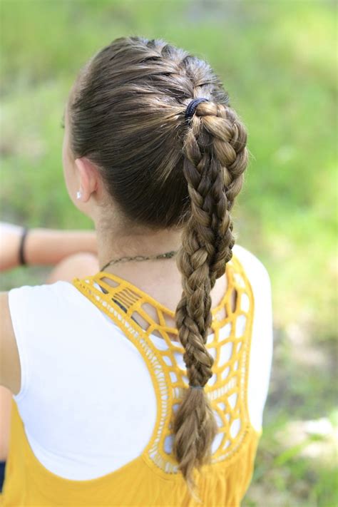 The Run Braid Combo Hairstyles For Sports Cute Girls Hairstyles