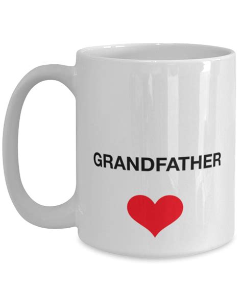 Grandfather Mug Funny Mug For Grandpa Grandad Christmas Etsy