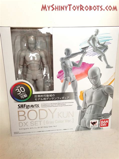 My Shiny Toy Robots Toybox Review S H Figuarts Body Kun Dx Set Gray