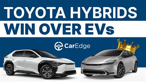 Toyotas Hybrids Versus Electric Cars Caredge