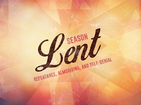 Season Of Lent Religious Powerpoint Lent Powerpoints