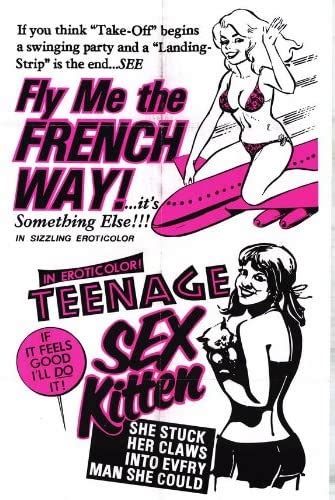 Amazon Com Fly Me The French Way Teenage Sex Kitten Poster X Jo Lle Coeur Marie France