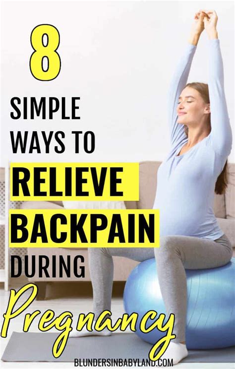 How To Relieve Lower Back Pain In Pregnancy Impactbelief10