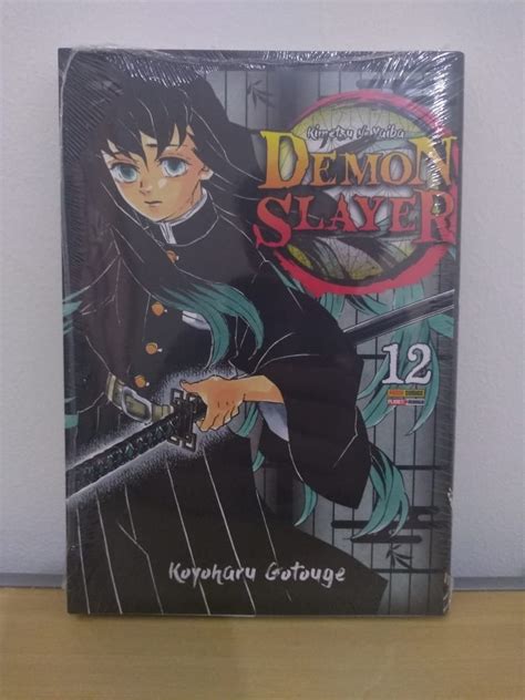 Mangá Demon Slayer Kimetsu No Yaiba Volume 12 Mercado Livre