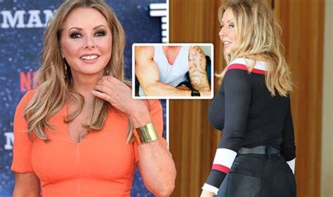 Carol Vorderman Suffers Gaffe As She Posts Photo Of Male Torsos After