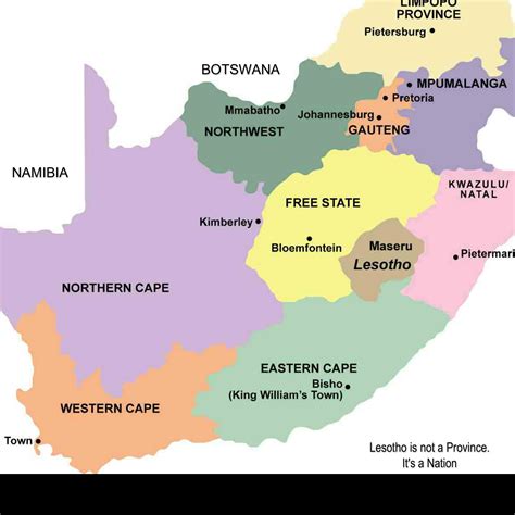 The Nine Provinces Of South Africa Safari Destinations