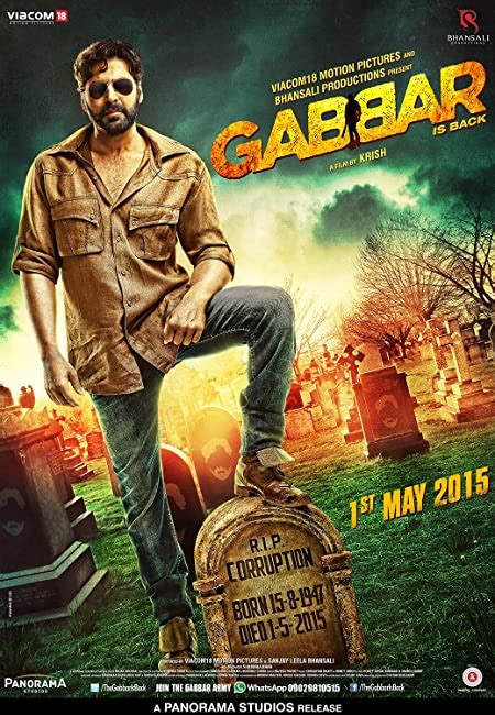 Gabbar Is Back 2015 Hindi Blu Ray 720p 1080p X264 12gb 4
