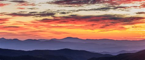 Blue Ridge Parkway Wallpaper 4k Blue Ridge Mountains Aerial View