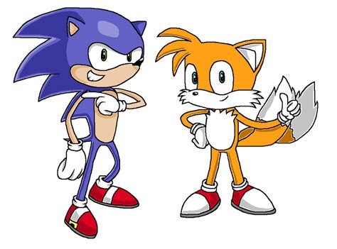 Sonic And Tails Modern By Junnboi On Deviantart