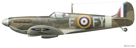 Flight Lieutenant Eric Lock Supermarine Spitfire Flight Lieutenant