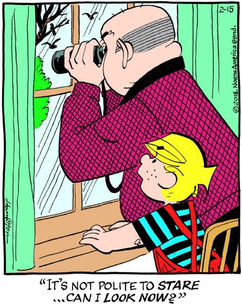 Not Polite To Stare Dennis The Menace For 2152018 Dennis The