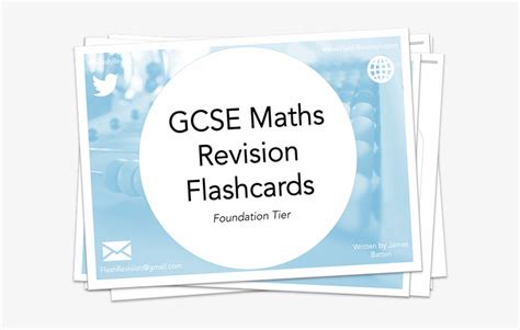 Gcse Maths Foundation Revision Flashcards Graphic Design 874x605