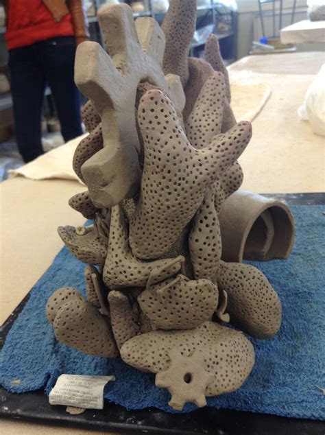 Pin By Erika Faust On Clay Ceramic Coral Reefs Coral Sculpture Ceramics