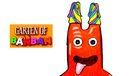 Cómo Dibujar A🟥banban De Garten Of Banban How To Draw Banban From