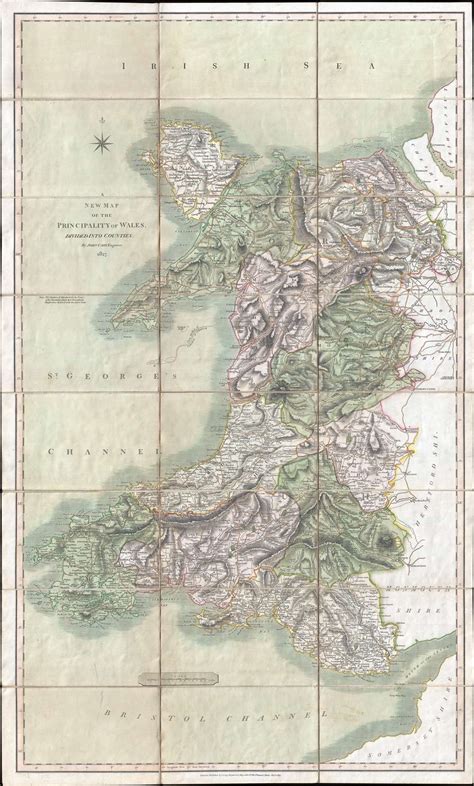 As the below wales map shows, one of the country's most popular regions and. A New Map of the Principality of Wales. Divided into Counties.: Geographicus Rare Antique Maps