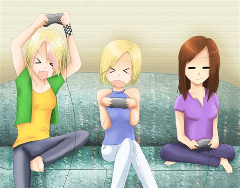 Bffs Playing Video Games V2 By Candymoxie On Deviantart