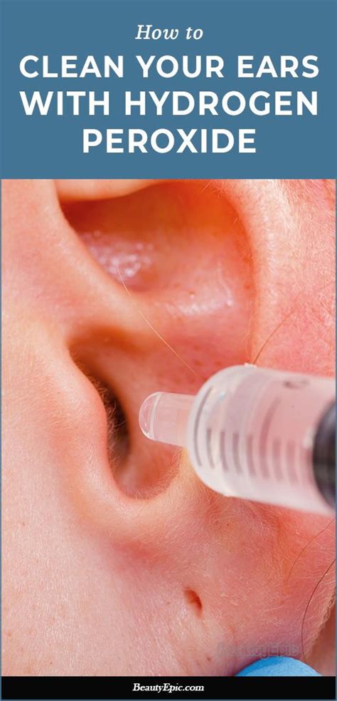 How To Clean Ears With Hydrogen Peroxide Ear Cleaning How To Clean