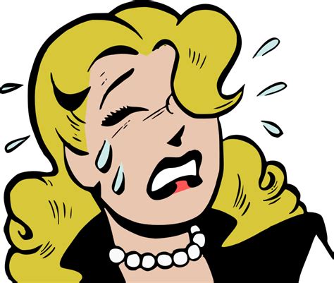 Crying Woman Cartoon Openclipart