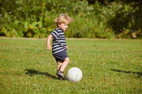 Baby Kicking Ball Stock Photos Pictures And Royalty Free Images Istock