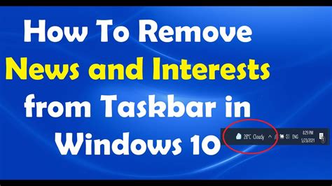 How To Enable Or Disable News And Interest In The Windows Taskbar Vrogue