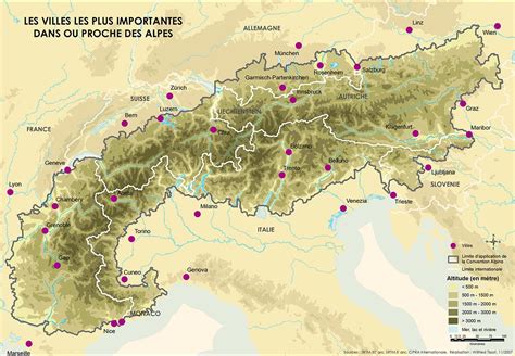 Carte Des Alpes Vacances Arts Guides Voyages