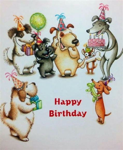 104 Best Images About Happy Birthday Dog Friends On