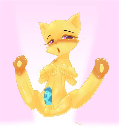 Rule Erection Gold Kitty Gel Goo Male Nana Gel Nude Penis Shiny Slime Solo