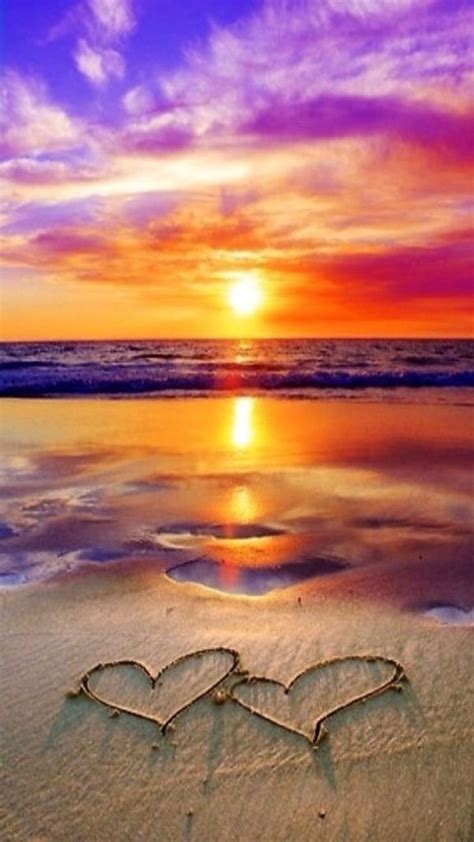 Iphone Wallpaper Valentines Day Tjn Romantic Beach Beautiful