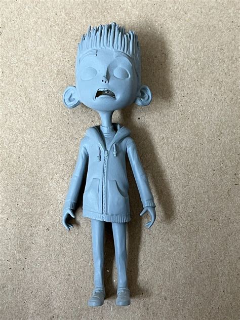 Thebreadsmasher Paranorman Huckleberry Action Figure Prototypes