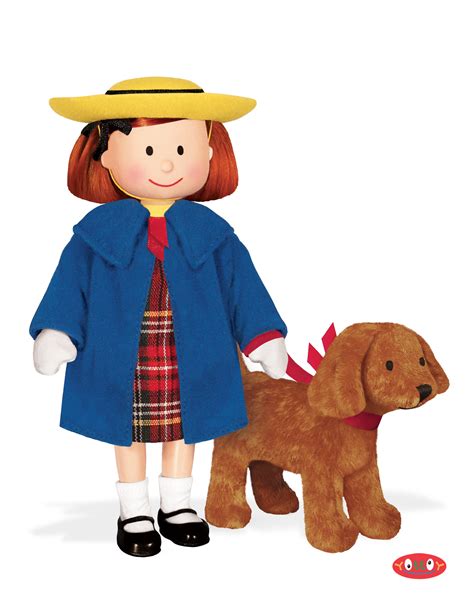 madeline poseable doll with genevieve soft toy in take along package yottoy productions