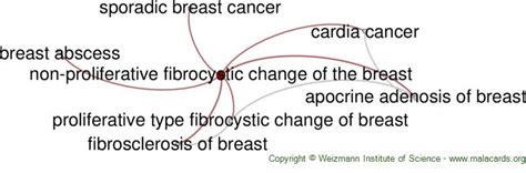 Non Proliferative Fibrocystic Change Of The Breast Disease Malacards