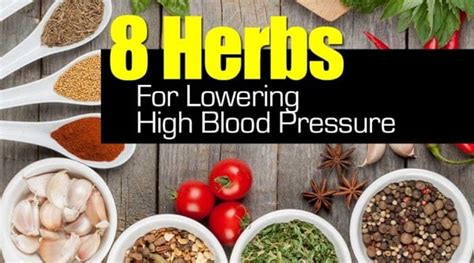 Herbs And Spices To Lower High Blood Pressure Naturally And Quickly