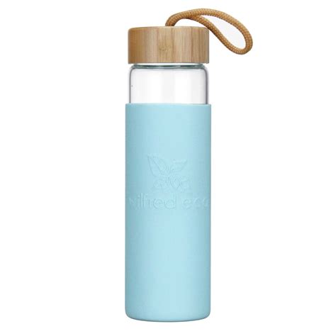 Borosilicate Glass Water Bottle 650ml Buy Online Wilfred Eco