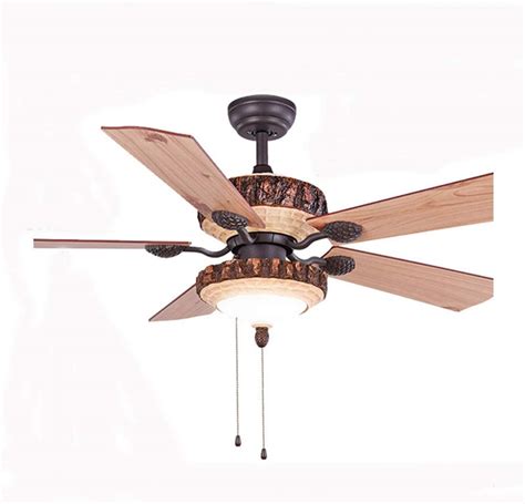 52 Inch Farmhouse Ceiling Fan With Lights And Remote Silent Fans