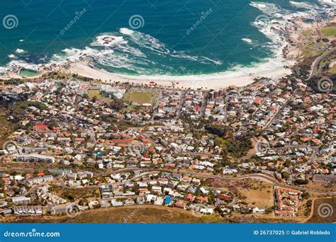 Aerial View Of Cape Town Stock Image Image Of Africa 26737025