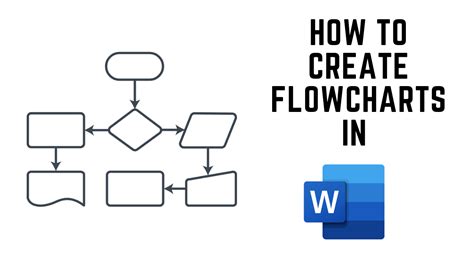 How To Create A Flowchart In Microsoft Word