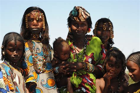 Fulani Women And Children In Western Mali Beauafrique