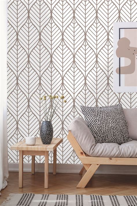 Geometric Pattern Peel And Stick Wallpaper