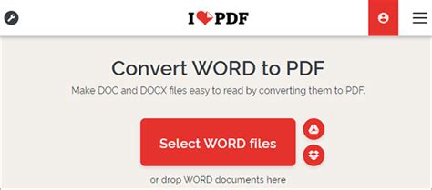 Ilovepdf In Action How To Convert Word To Pdf With Ilovepdf