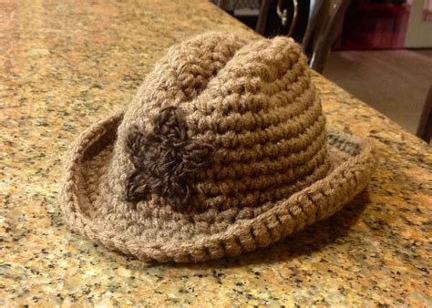 Crochet Cowboy Hat For A Boy Crochet Cowboy Hats Crochet Crochet Hats